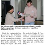 La jeunesse à l’honneur, bravo Rémi !